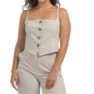 NWT Rachel Zoe Women's Beige Top